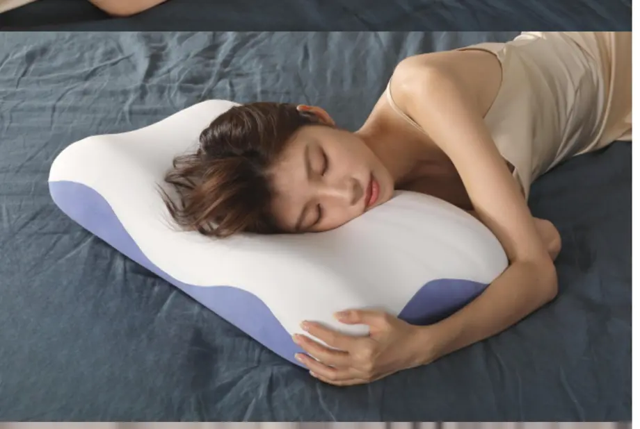 Mortise-Tenon Butterfly Pillow YF012 used for side sleep and hug support