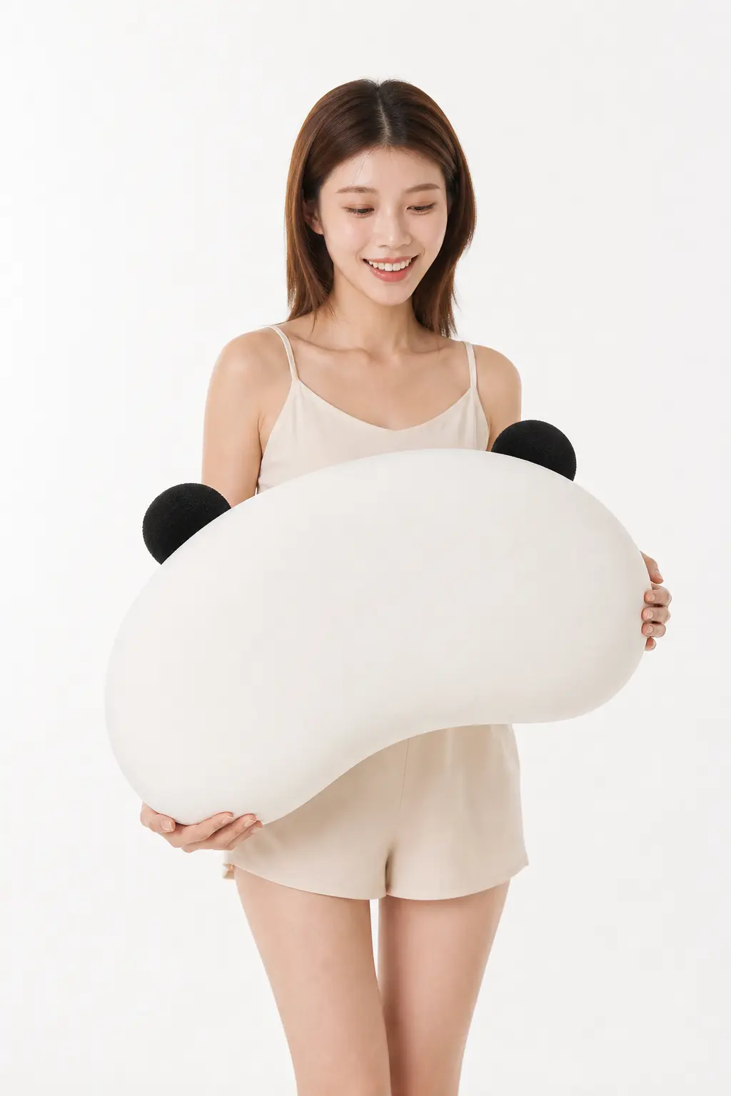 Panda Good-Sleep Pillow ZT005 white panda-inspired memory foam pillow
