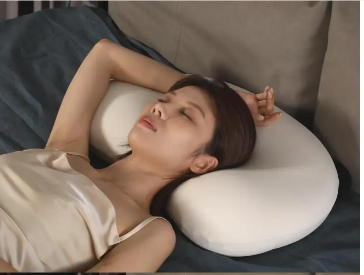 Panda Good-Sleep Pillow ZT005 used for back sleeping neck cradle